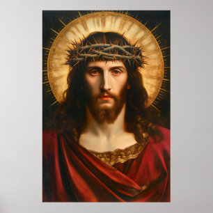 Poster Jésus Christ Art religieux chrétien