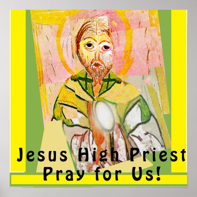 Poster Jésus-Christ le souverain sacrificateur (Devant)