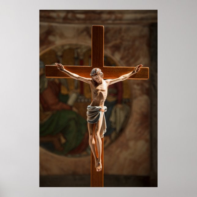 Poster Jésus-Christ sur la Croix (Devant)