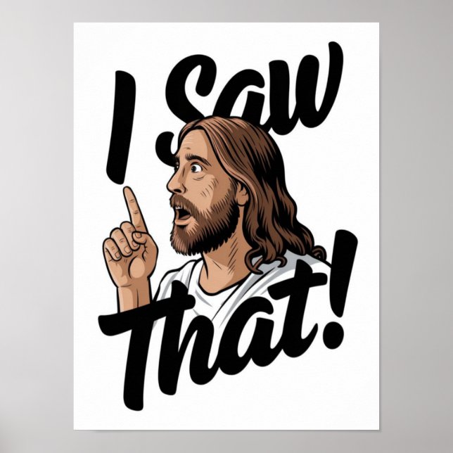 Poster Jésus-Christ vous regarde, Jésus Je l'ai vu (Devant)
