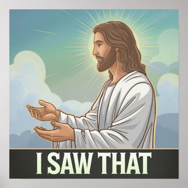 Poster Jésus-Christ vous regarde, Jésus Je l'ai vu (Devant)