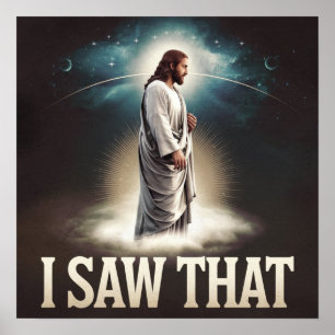 Poster Jésus-Christ vous regarde, Jésus Je l'ai vu