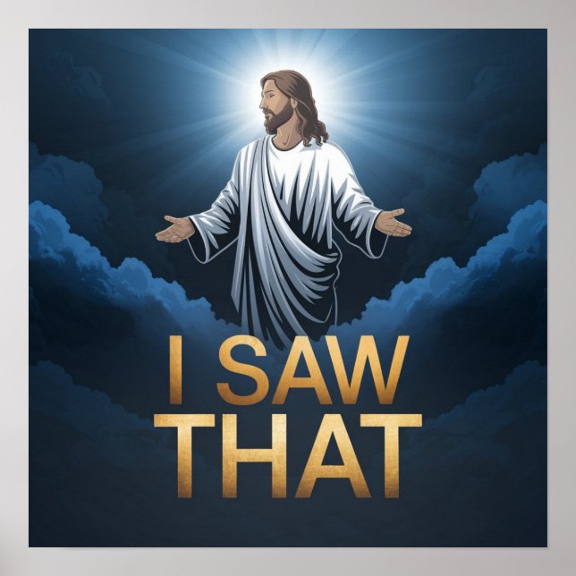 Poster Jésus-Christ vous regarde, Jésus Je l'ai vu (Devant)