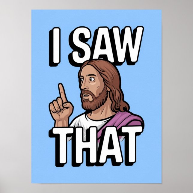 Poster Jésus-Christ vous regarde, Jésus Je l'ai vu (Devant)