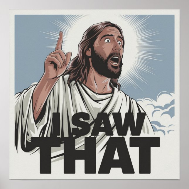 Poster Jésus-Christ vous regarde, Jésus Je l'ai vu (Devant)