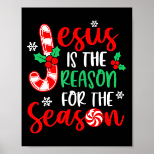 Poster Jésus Est La Raison Pour La Saison Noël Noël Noël