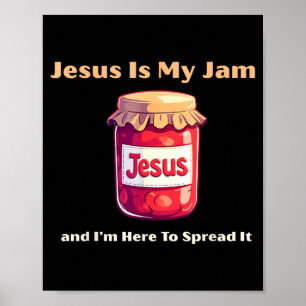 Poster Jésus Est Ma Préoccupation Et Je Suis Là Pour Le R