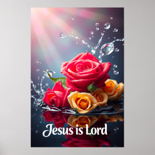 Poster Jésus est Seigneur