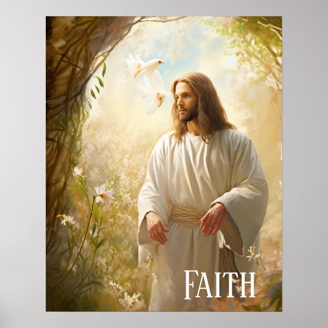 Poster Jesus Faith (Devant)