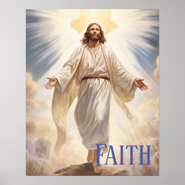 Poster Jesus Faith (Devant)