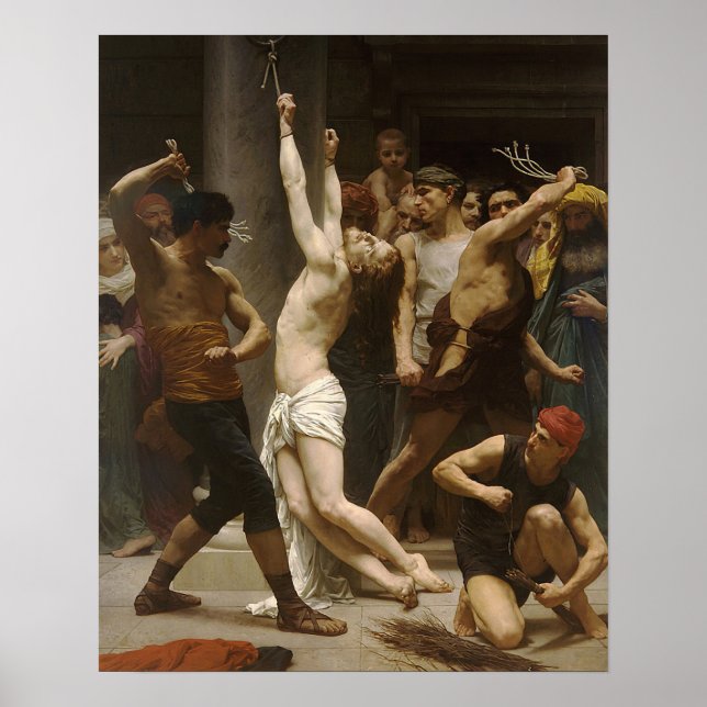 Poster Jésus Fléau à la Passion du Pilier du Christ A (Devant)