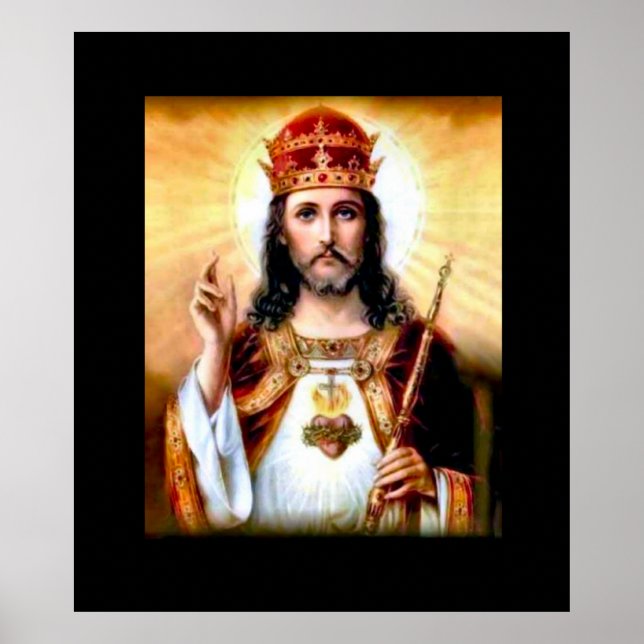 Poster Jesus King Art Nouveau (Devant)