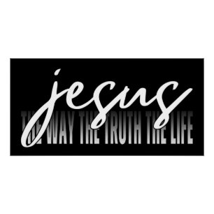 Poster Jésus La Vérité La Vie