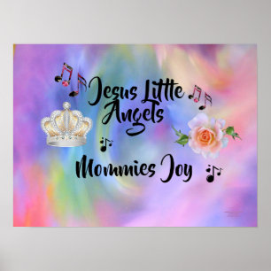 Poster Jesus Little Angels Mommies Joie