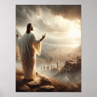 Jésus Lumière éternelle brille la porte du Ciel