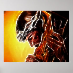 Poster Jésus Portant La Croix