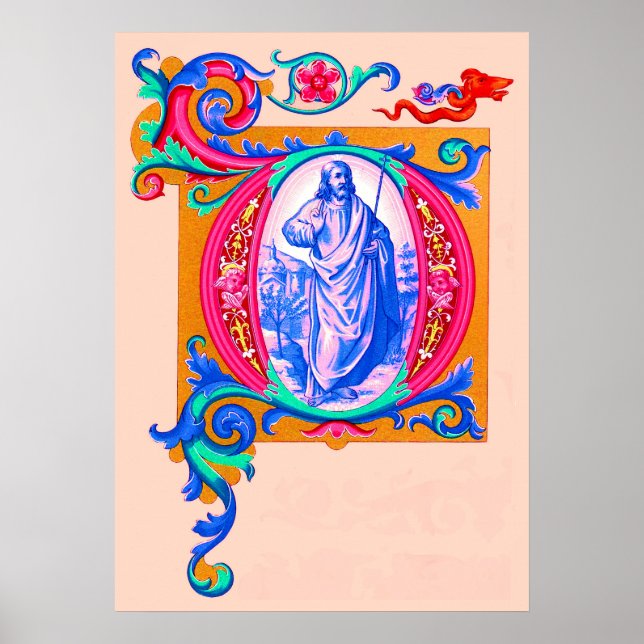 Poster Jésus Renaissance (Devant)