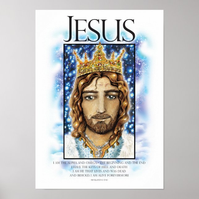 Poster Jésus : Roi des rois (Devant)