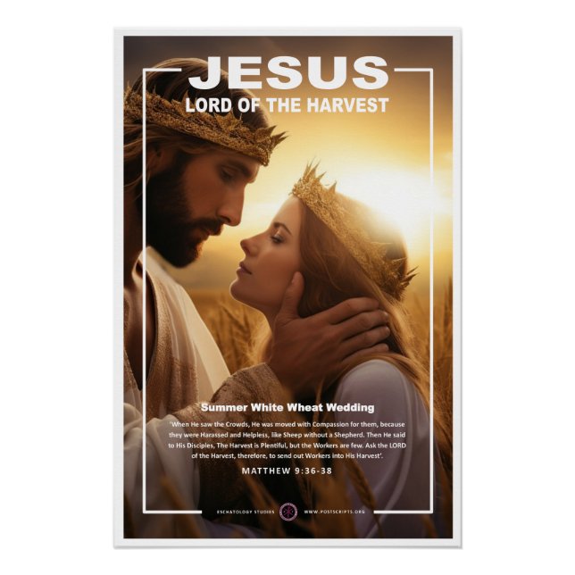 Poster Jésus - Seigneur de la récolte 3 (Devant)