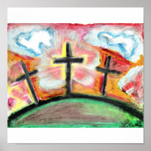 Poster Jésus t'aime