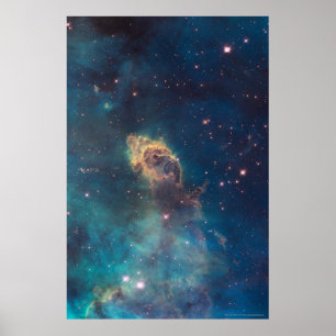 Poster Jet en Carina WFC3 UVIS 20x30 (18x24)