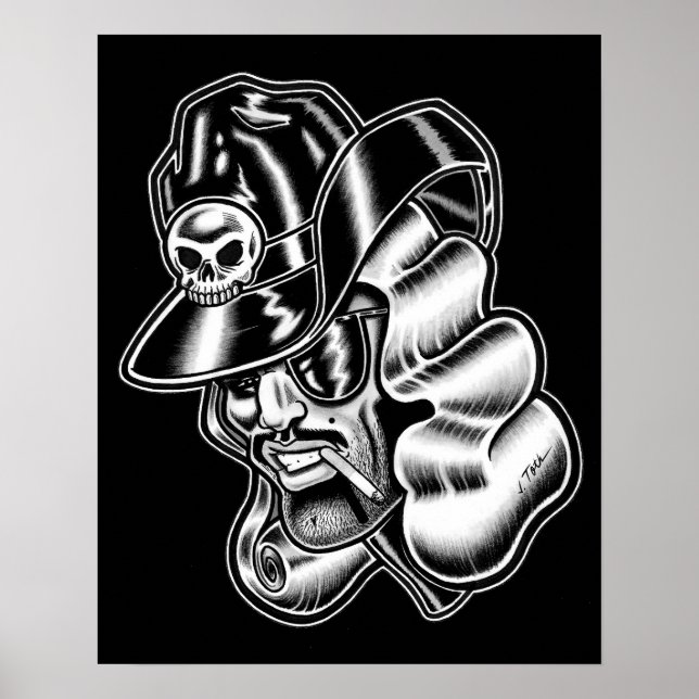 Poster Jet Latex™/Space Cowboy (Devant)