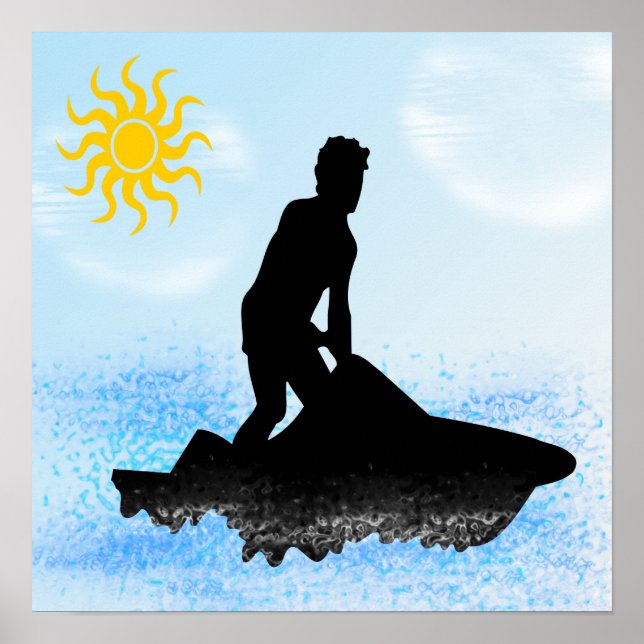 Poster Jet Ski Dreams (Devant)