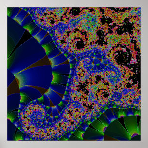 Poster Jeter un coup d'oeil l'éléphant