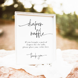 Poster Jeu de Baby shower de fraisage de la couche lunair