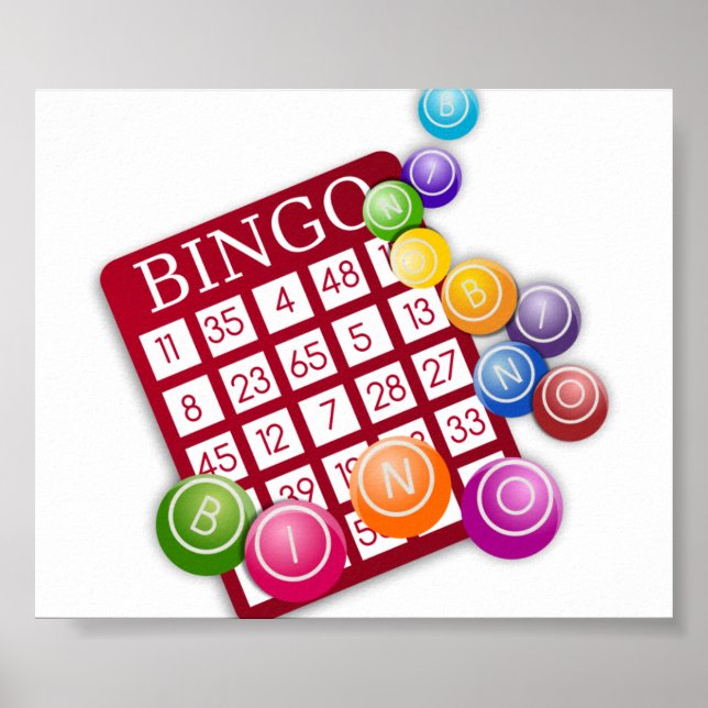 Poster Jeu de Bingo (Devant)