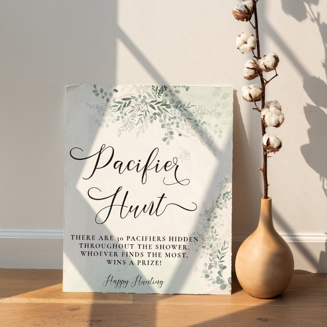 Poster Jeu de chasse Eucalyptus Feuille verdure Pacifique (Créateur téléchargé)