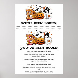 Poster Jeu d'Halloween
