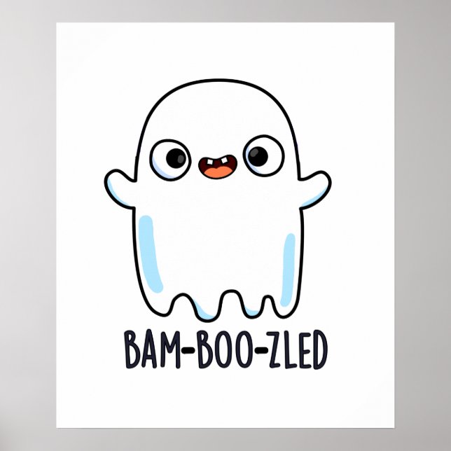 Poster Jeu d'Halloween amusant et confus de Bam-boo-zled (Devant)