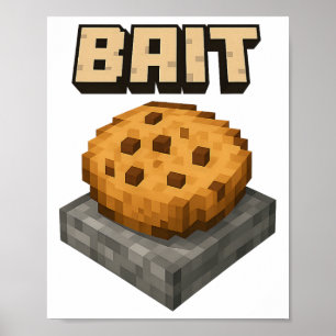 Poster Jeu Pixel Cookie Trap