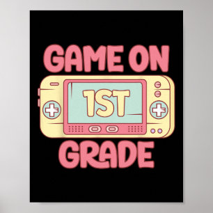 Poster Jeu Sur La Vidéo Cool 1ère Année Jeu Ck To School 