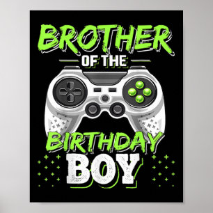 Poster Jeu Vidéo Correspondant Anniversaire Frère De L'An