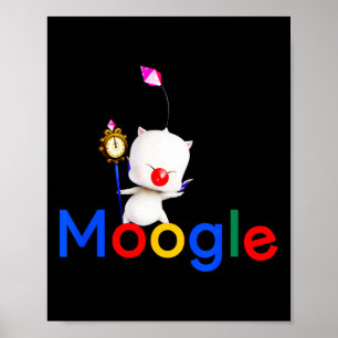 Poster Jeu vidéo Kawaii Moogle Kupo Gamer