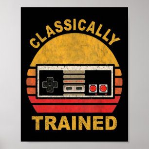 Poster Jeu vidéo rétro vintage en détresse 2