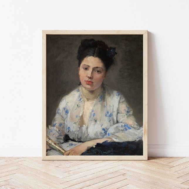 Poster Jeune femme | Berthe Morisot (Créateur téléchargé)