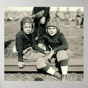 Poster Jeunes passionés du football 1920