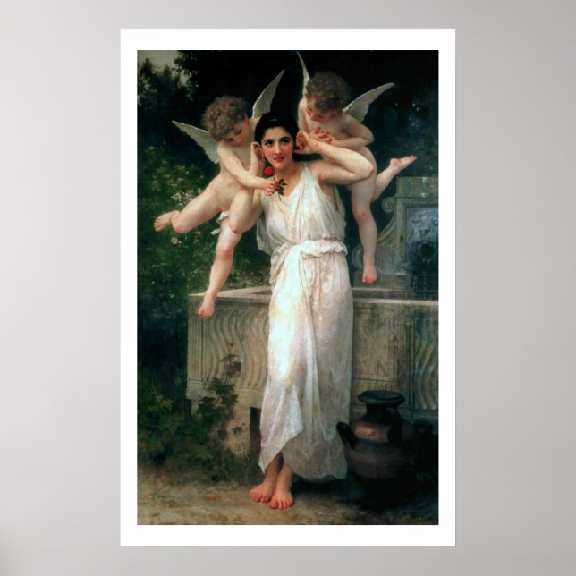 Poster Jeunesse 1893, William Adolphe Bouguereau (Devant)