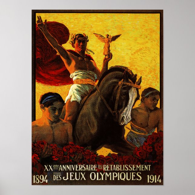 Poster Jeux Olympiques (Devant)