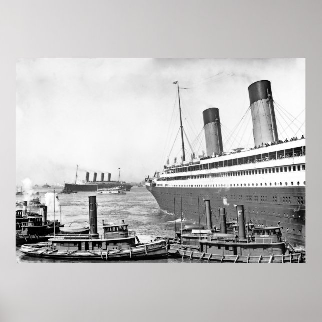 Poster Jeux olympiques de RMS à New York (Devant)