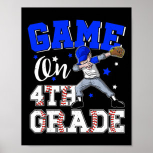 Poster Jeux Sur Garçon 4e Année Dabbing Premier Jour De L