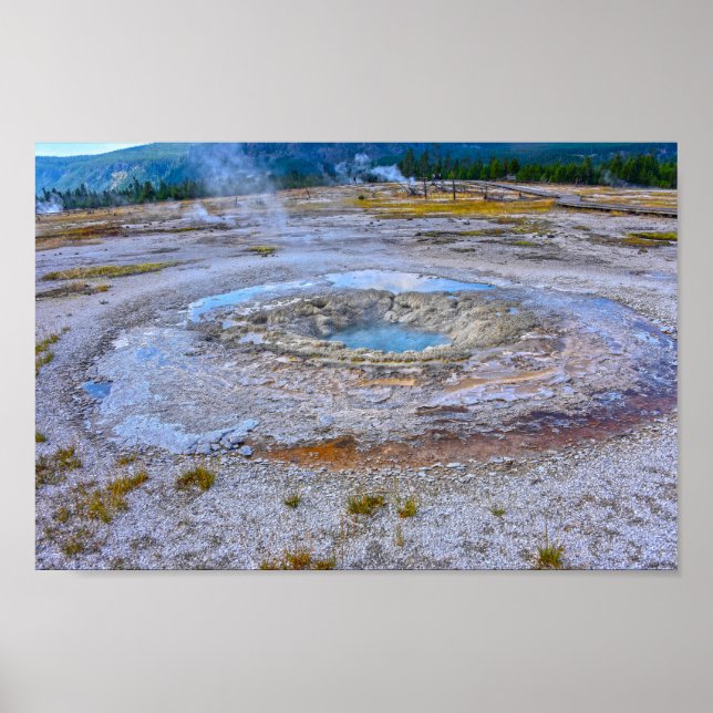 Poster Jewel Geyser, Parc national de Yellowstone (Devant)