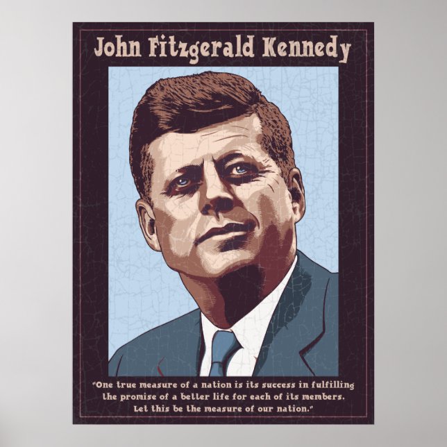 Poster JFK - Mesure (Devant)