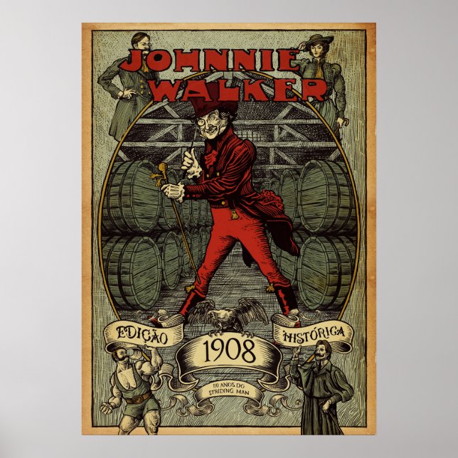 POSTER JHONNIE WALKER (Devant)
