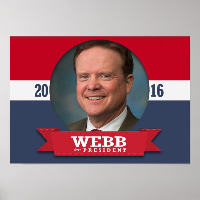POSTER JIM WEBB 2016 (Devant)