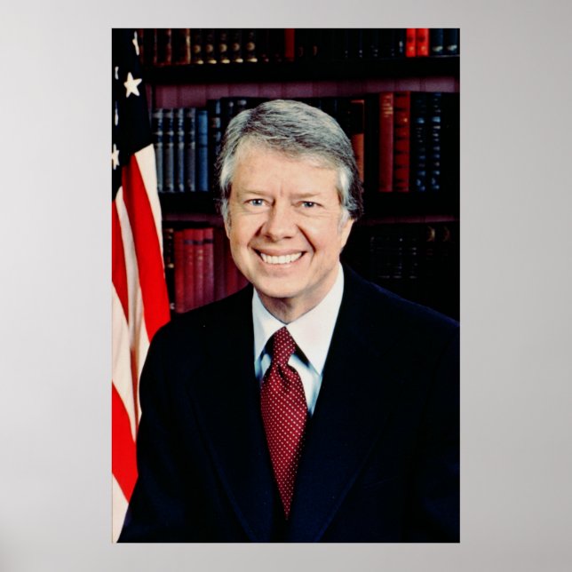 Poster Jimmy Carter, président américain (Devant)