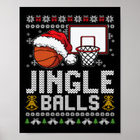Jingle Balls Ugly Christmas Pyjama Cool Sport X-Ma